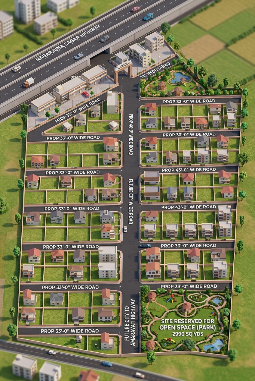 Highway Facing Open Plots